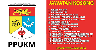 Permohonan adalah dipelawa daripada warganegara malaysia yang berkelayakan u. Jawatan Kosong Di Pusat Perubatan Ukm Pelbagai Jawatan Ditawarkan Pmr Spm Diploma Ijazah Jobcari Com Jawatan Kosong Terkini