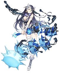 Princess Kaguya Wrath Wolf Crusher Job Art From Sinoalice Art Artwork Gaming Videogames Gamer Anime Character Design Character Art Game Character Design