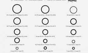 earlobe gauge size chart gages sizes ear stretch chart