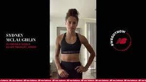 She is the current world record holder in the women's 400 meters hurdles with a time of 51.90 seconds, set on june 27, 2021 at the united states olympic trials. Sydney Mclaughlin Stayhome Workout Withme New Balance Youtube