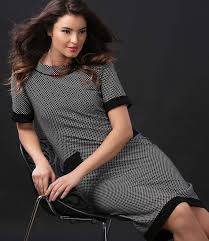 Perfect Dress For A Comfy Feeling Dress Cotton Black White Casual Yokko Dresses Timeless Dress Daytime Dresses