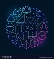 Geometric Math Geometry Mathematics Colorful Vector Image Geometric Sequence Math Studies Math Guide Math Wallpaper Math Geometry Studying Math