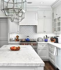 If looking for a more dramatic eye catching backsplash or wall adding a bright colored or black grout will highlight the white tiles. Subway Tile With Dark Grout Design Ideas