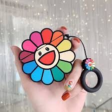 Smooth and stretch it out to fit smoothly on the nail and file off the edges that go over your nails or use acetone to remove them. 3d Takashi Murakami Kaikai Kiki Rainbow Flower Headphone Cases For Apple Airpods Silicone Cute Earphone Cover For Air Pods 2 Fitted Cases Aliexpress