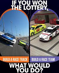 How to make a stop motion nascar race. Nascar On Nbc One Lucky Person From South Carolina Won 1 6 Billion In Last Night S Mega Millions Which Got Us Thinking If You Won The Lottery Would You Rather Build A