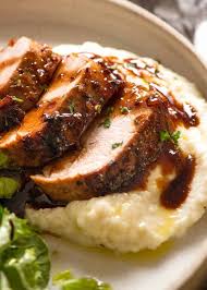 Serve with a medley of steamed vegetables and a side of mashed. Pork Tenderloin With Honey Garlic Sauce Recipetin Eats