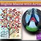 Paint and Sea Glass Craft Night at Creating in Maine event image