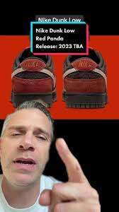 Nike Dunk Low Red Panda Release: 2023 TBA #greenscreen #sneakerhead  #sneakertok #sneakernews #sneakeraddict #sneakerheads #nikedunk #dunklow  #hypebeast #sneakergirl