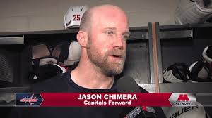 Chimmer takes tape ball off the dome.  http://www.monumentalnetwork.com/videos/rinkside-update-jason-chimera -2-10-16