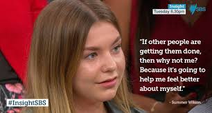 17 year-old Summer Wilson recently had filler injected into her lips to  increase their size