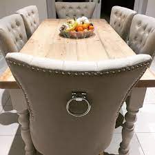 Nice dining chair with the look/feel of your living room wingback chair. Upholstered Wing Back Chairs And Table Set Zimmer Esszimmer Esszimmer Ideen