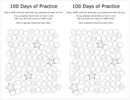 100 Days Practice Piano Stars Pdfs