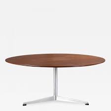 This is a rare very large version of arne jacobsen's star base coffee table. Arne Jacobsen Arne Jacobsen Coffee Table