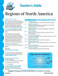 This 12 Page Teacher Guide Regions Of North America Is Filled With Activity Ideas And Blackline Mas Geography Lessons Geography Lesson Plans Geography For Kids