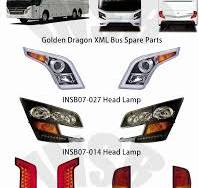 Head Lamp for Golden Dragon Coach XML6117 XML6127 XML6128 XML6997 Bus Spare  Parts INSB07-013