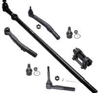 7pc Front Outer Tie Rods Adjusting Sleeve Ball Joints Drag Link Suspension  Kit