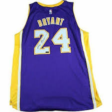 Black And Yellow Lakers Jersey Big And Tall Steiner Kobe Bryant Signed La Lakers Purple Swingman Jersey Panini Auth Sportsmemorabilia Autograph Basketballjersey In 2020 Kobe Bryant Bryant La Lakers