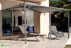 Tonnelle Adossee Neptune 4x3 M Toile Tonnelle Adossee Tonnelle Pergola Alu