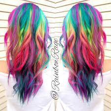 Crazy hair is a book by neil gaiman and dave mckean, published in 2009 in the united states by harpercollins, and in the united kingdom by bloomsbury.it is based on a poem by gaiman, with artwork by mckean. Pretty Pastel Rainbow Ombre Hair Capelli Pazzi Capelli Colorati Capelli