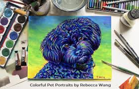 We did not find results for: Custom Colorful Pet Portraits From Your Photo Rebecca Wang Art