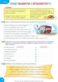 Frasi Con Verbi Transitivi E Intransitivi Esempi