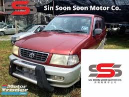 Maybe you would like to learn more about one of these? Rm 12 800 2001 Toyota Unser 1 8 Gli Mpv Premium Spec Aut