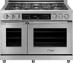 The whirlpool freestanding gas range comes equipped with five sealed burners putting out 5,000 to 15,000 btus under its continuous cast iron grates. Gas Electric Steam Oven Ranges Dacor