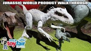 Indominus rex's coloration here is spot on. Jurassic World New Mattel Toys At Toy Fair 2019 Indominus Rex Super Colossal Blue Youtube