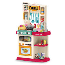 Check spelling or type a new query. Atixel Kids Small Kitchen Play Set With Realistic Ligths Sounds For Boys And Girls Wayfair