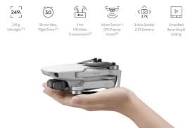 Potente rendimiento puede ser pequeño, pero este dron tiene una tonelada de potencia. Dji Releases New Mavic Mini Drone That Weighs Only 250g It Also Has A 2 7k Camera And 3 Axis Gimbal Great Deals Singapore