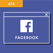 A bit different than the 6th edition, but i am adjusting. Apa How To Cite A Facebook Page Update 2020 Bibguru Guides