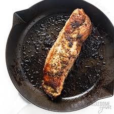 Easy instructions and photos are included. Rosemary Garlic Keto Pork Tenderloin Recipe Wholesome Yum
