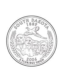 Make your world more colorful with printable coloring pages from crayola. South Dakota State Quarter Coloring Page South Dakota State South Dakota Dakota