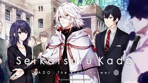 Kado The Right Answer Seikaisuru Kado 2017 On A Plane Kōjirō Shindō A Gifted Negotiator And Shun Hanamori Witness The Kado Anime Kado The Right Answer