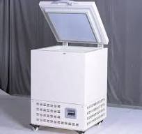 Mini ULT dada-86 derajat 50L Horizontal kering es kriogenik ...