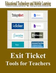 Go where your routine can't. Exit Ticket Tools For Teachers Teachers Ticket Tools Exit Tickets Educational Technology Tools Apps For Teachers