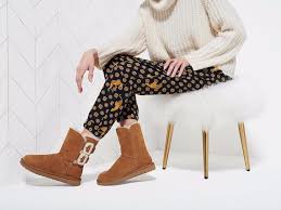 Expect a durable rubber outsole for traction on slick surfaces or choose a boot designed with lugs along the outsole. Ugg Boots Make A Comeback