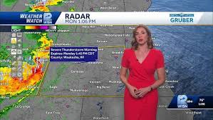 Severe Thunderstorm Warning in Wisconsin