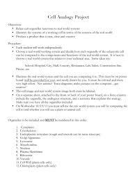 Check spelling or type a new query. Cell Analogy Project Mr Abrams Biology 10