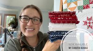 Red, White, & Blue Fat Quarter bundle