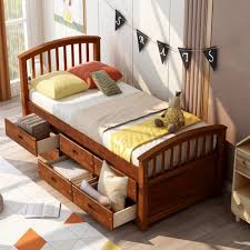 Shop for twin size platform storage bed solid wood bed with 6 drawers. Twin Size Platform Storage Bed Solid Wood Bed With 6 Drawers