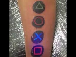 When autocomplete results are available use up and down arrows to review and enter to select. Glow In The Dark Playstation Tattoo Youtube
