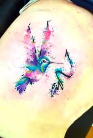 Tattoos may be created in a lot of aspect of your body system. Best Watercolor Hummingbird Tattoo Idea