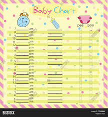Baby Chart Moms Vector Photo Free Trial Bigstock