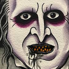 SOLD- Batman villain series with Burton's Gothic Batman Returns.  Sewer-dweller Oswald 'Penguin' Cobblepot and the anti-hero Catwoman. Both  are sold as a set. 5x7 inches, DM or email daniel.gagne@hotmail.com to  purchase. #batmanreturns #