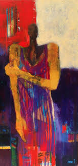 The Right Decision By Artist Me Marion Evamy Figurative Abstract In Acrylic Abstract Expressionist Art Modern Art Paintings Abstract Modern Art Abstract