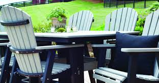 Our outdoor lawn and pool seating is made from poly lumber, which consists of 100% recycled materials. A Warm Welcome Ohio S Amish Country