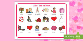 Su población estimada para el año 2004 era de 3.934 habitantes. Dia De Sao Valentim Vocabulario Ilustrado Teacher Made