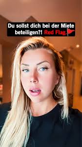 Du sollst dich bei der Miete beteiligen?! Red Flag. 🚩