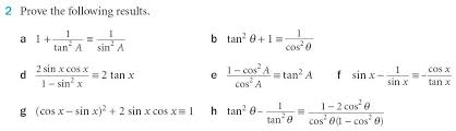 This quality, short, worksheet provides practice verifying trigonometric identities and completing the included blank unit circle. C2 Trigonometric Identities Maths Teaching